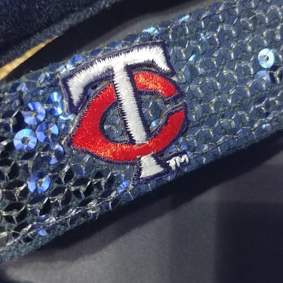 Twins blingy flip flops new size 9/10 - Picture 11 of 12